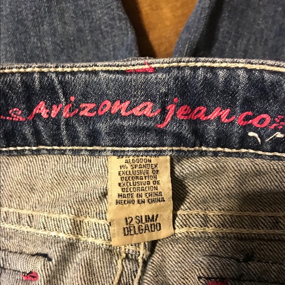 ARIZONA JEAN CAPRIS SZ 12 SLIM/DELGADOES - Picture 3 of 3